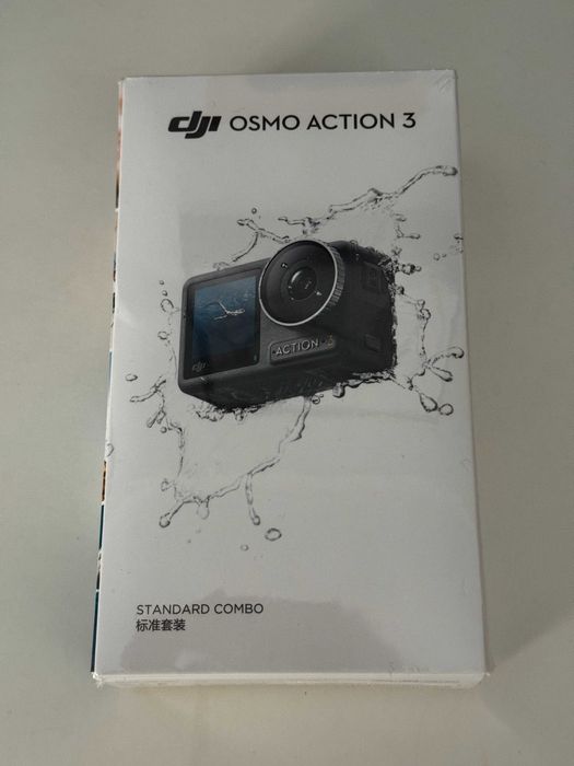 DJI Osmo Action 3 — Novo/Selado