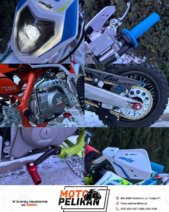 CROSS 110cc dla dzieci  ASIX XB28 Najmocniejszy jakość raty dostawa