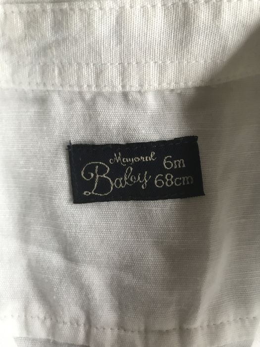 Camisa linho bebé