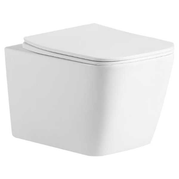 Підвісний унітаз DEVIT DBA70251111W Balance безобідковий (Італія)