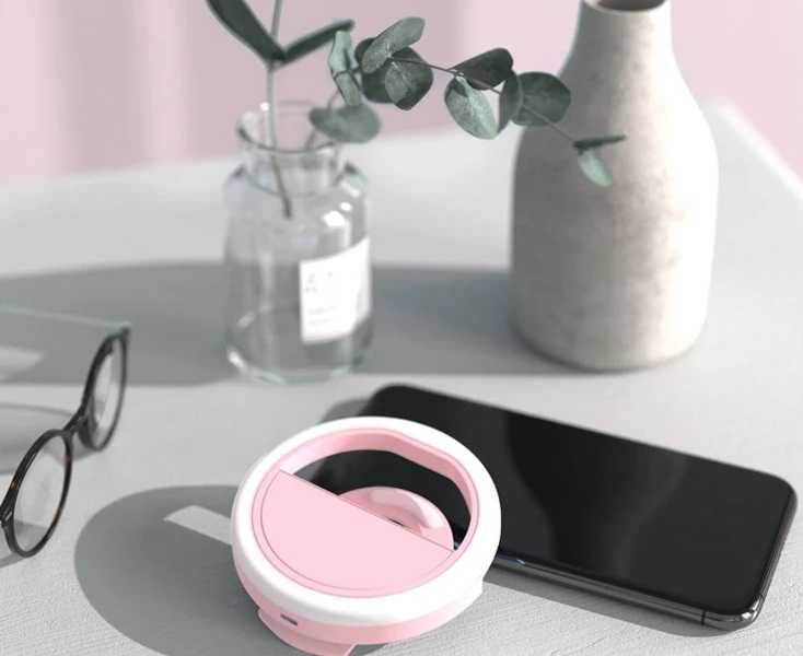Підсвітка для селфі Selfie Ring Light (LED кольцо для селфи)
