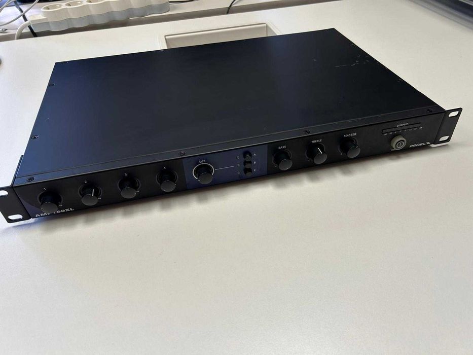 160W Class D Rack Mount Mixer Amplifier