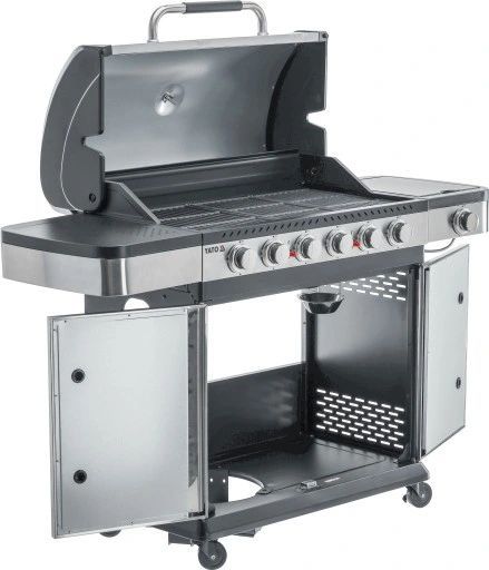 grill gazowy yato 20.2 kw palnik boczny +pokrowiec