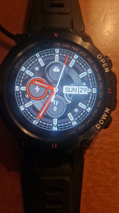 Smartwatch K22 czarny - jak nowy