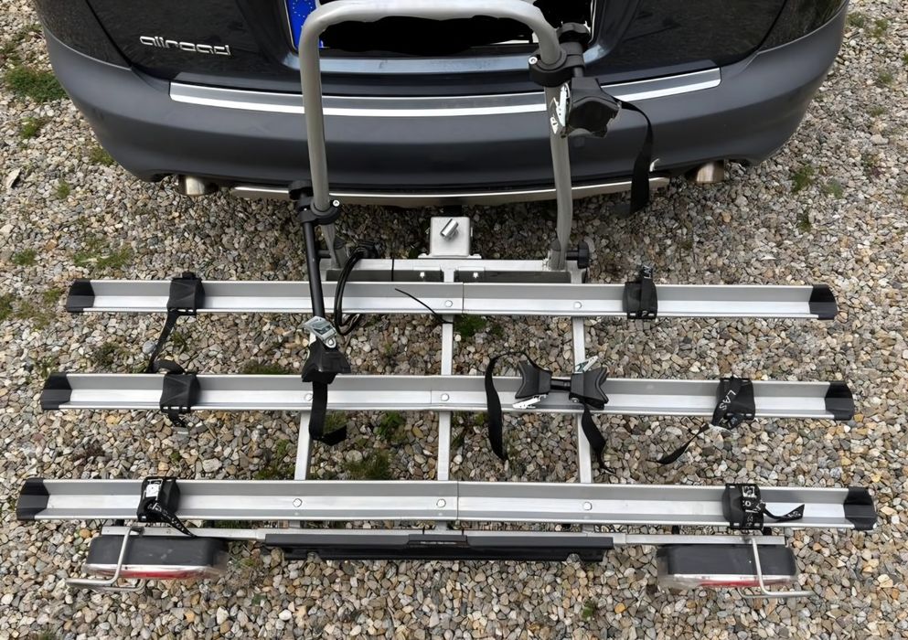 Bagażnik Rowerowy Uchwyt Platforma 3 Rowery Hak LAS FALCON BASIC