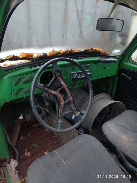 Wv Garbus na cześć w całości prosta przednią szyba