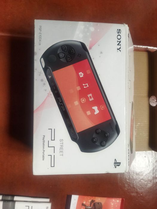 Consola Sony PSP psp original, nova na caixa e acessórios desbloqueada
