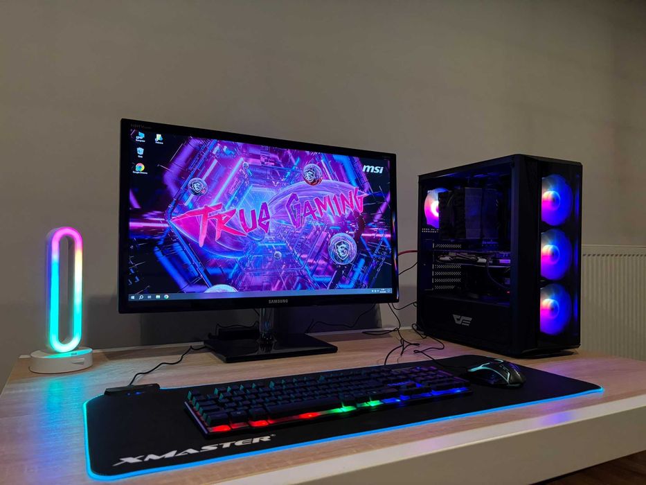 Zestaw Do Gier i5 4x4.2GHz/GTX-1060/SSD+1TB/Ram-16GB/Samsung 28'/WiFi