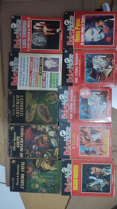 70 Livros Policiais antigos