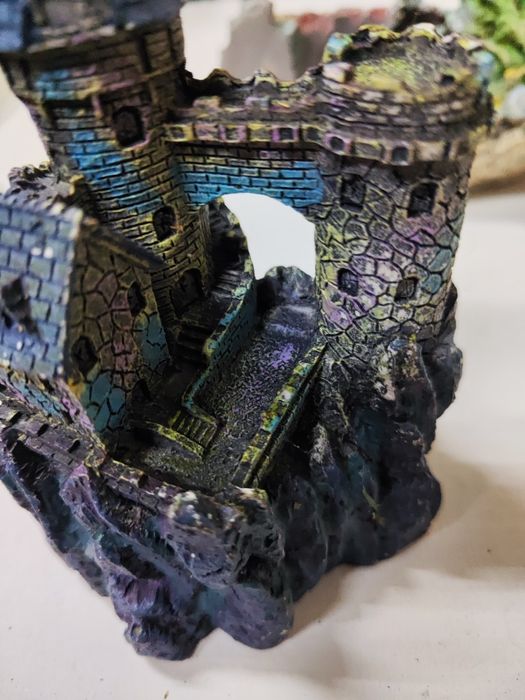 Decorações várias aquário