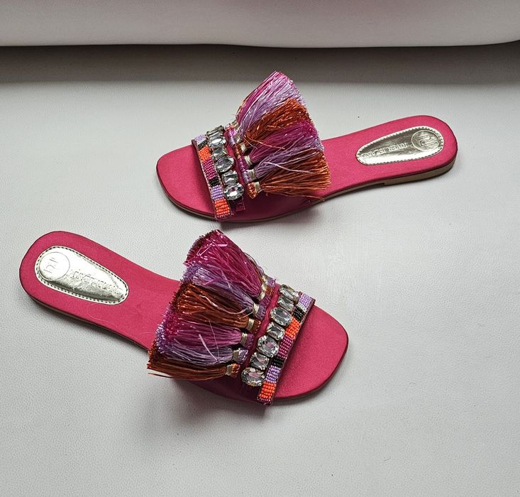 River Island klapki roz 42