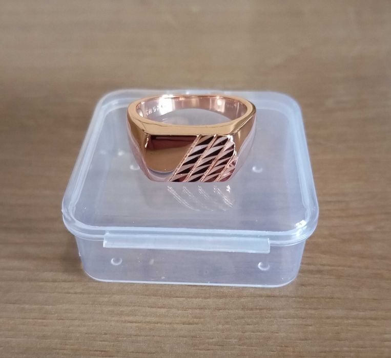 Печатка с гранями и клеймом 585