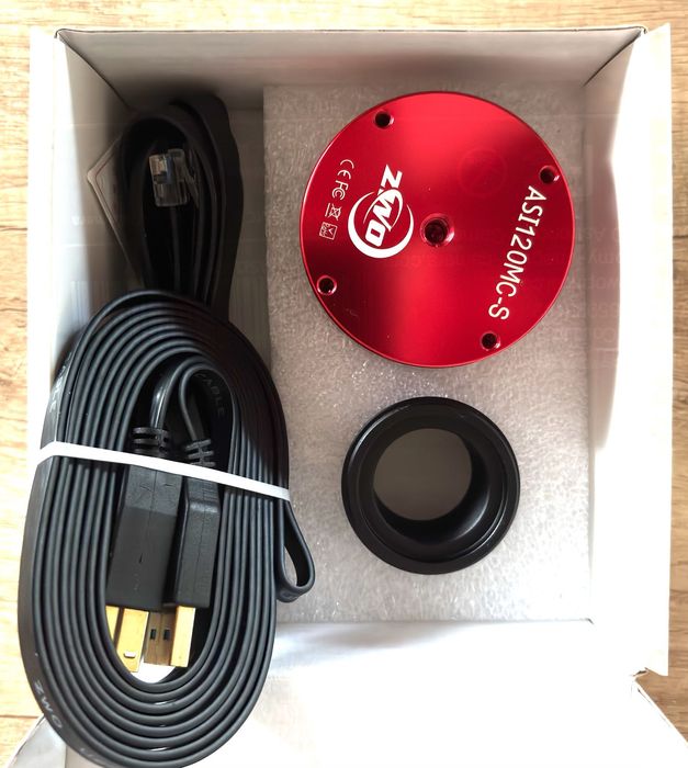 Kamera teleskopu ZWO ASI120MC-S