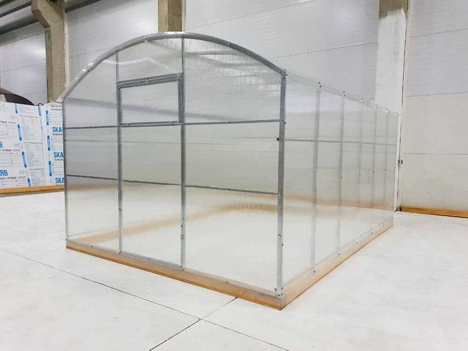 Szklarnia z poliwęglanu Proste Ściany Tunel 3x4, 3 6, 3x8, 3x10, 3x12