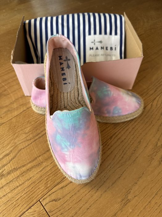 Espadryle Manebi