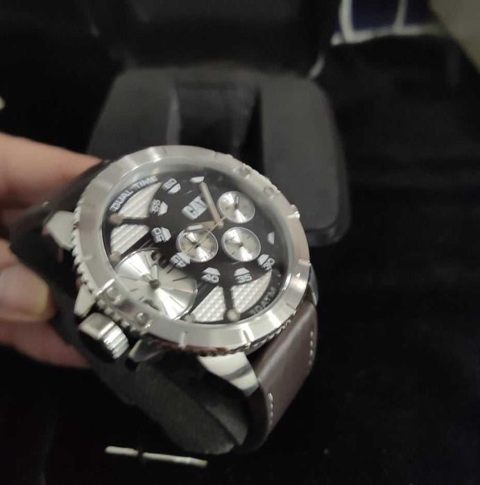 RELOGIO CAT - dual time _ novo