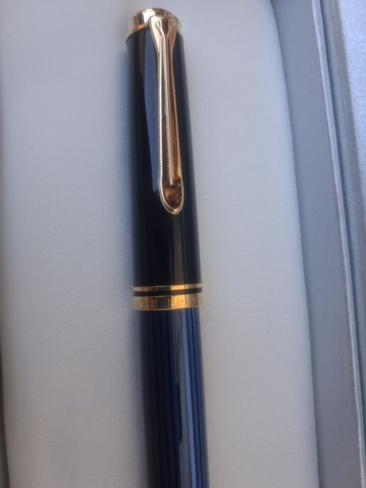 Caneta tinteiro Pelikan m600 azul