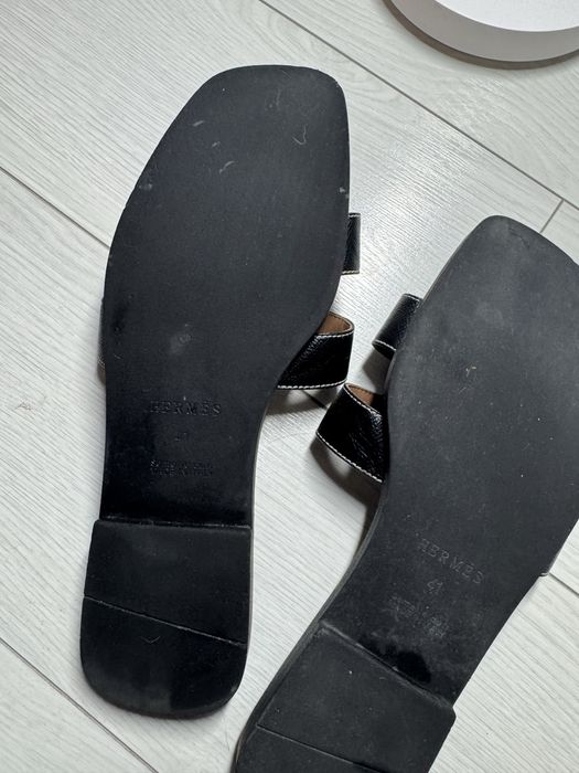 Тапки/шлепки hermes нюанс!!!ТОРГ!!!На ногу 25,5 см