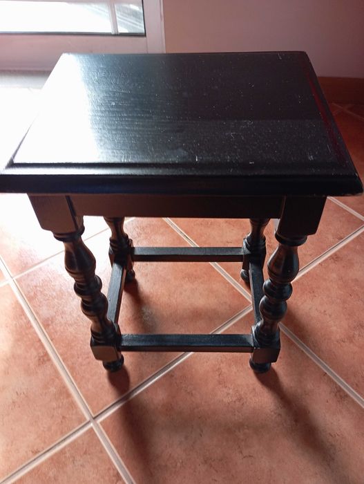 Conjunto de 3 mesas pretas