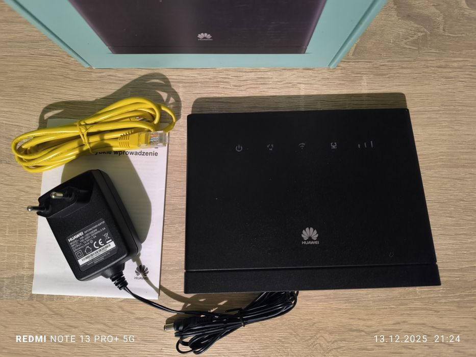 Modem LTE + router WiFi/LAN Karta SIM Huawei B315