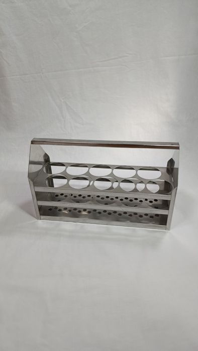 Gradilha laboratório Memmert, aço inox, tubos ensaio, profissional