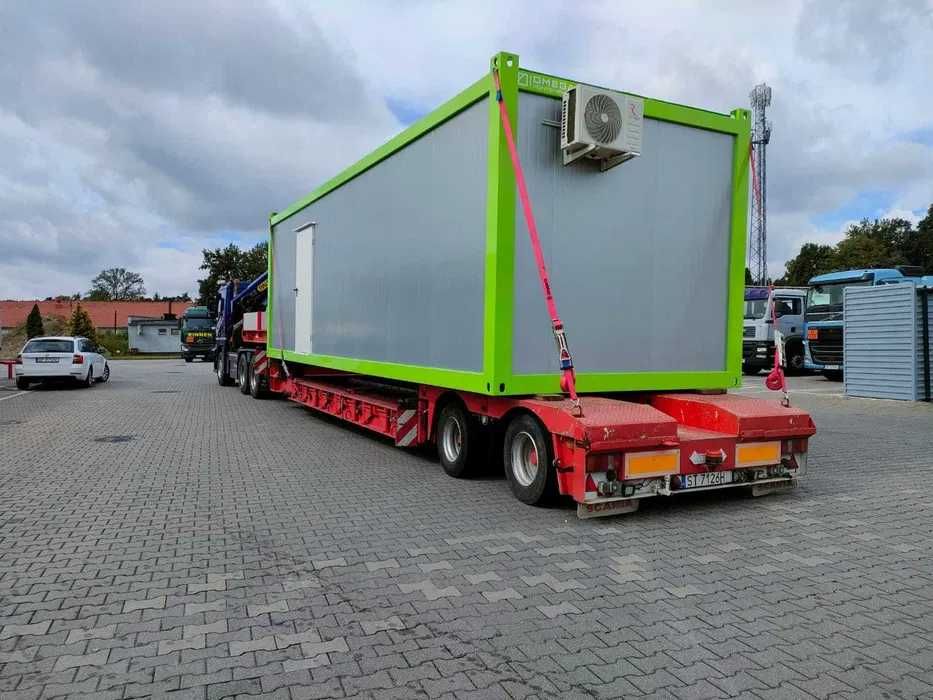 Wynajem Kontenerów Transport kontenerów HDS Laweta Niskopodwoziowy HDS