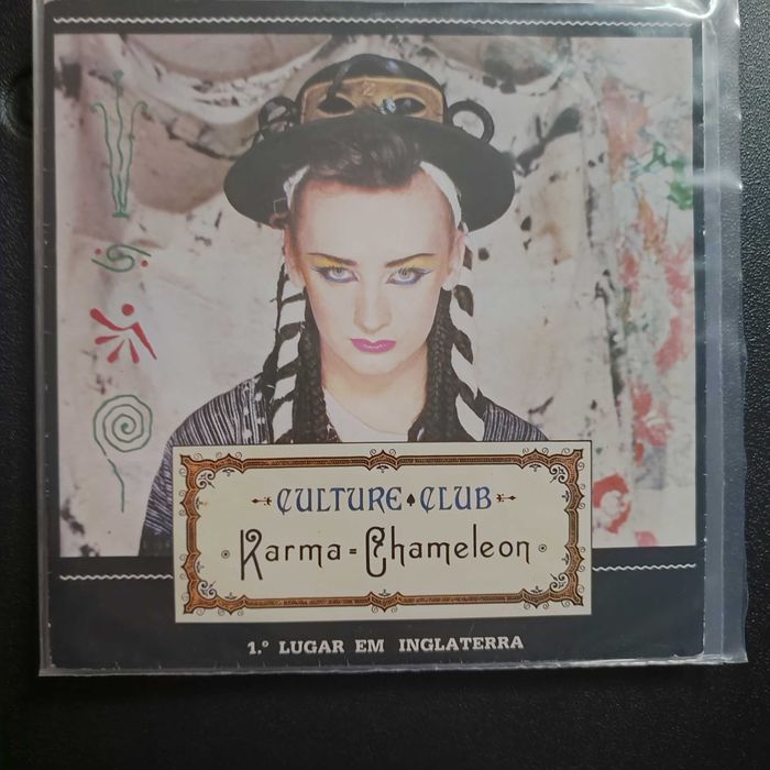 3 discos vinil Boy George / Culture Club - anos 1980 - 2x7" + 12"