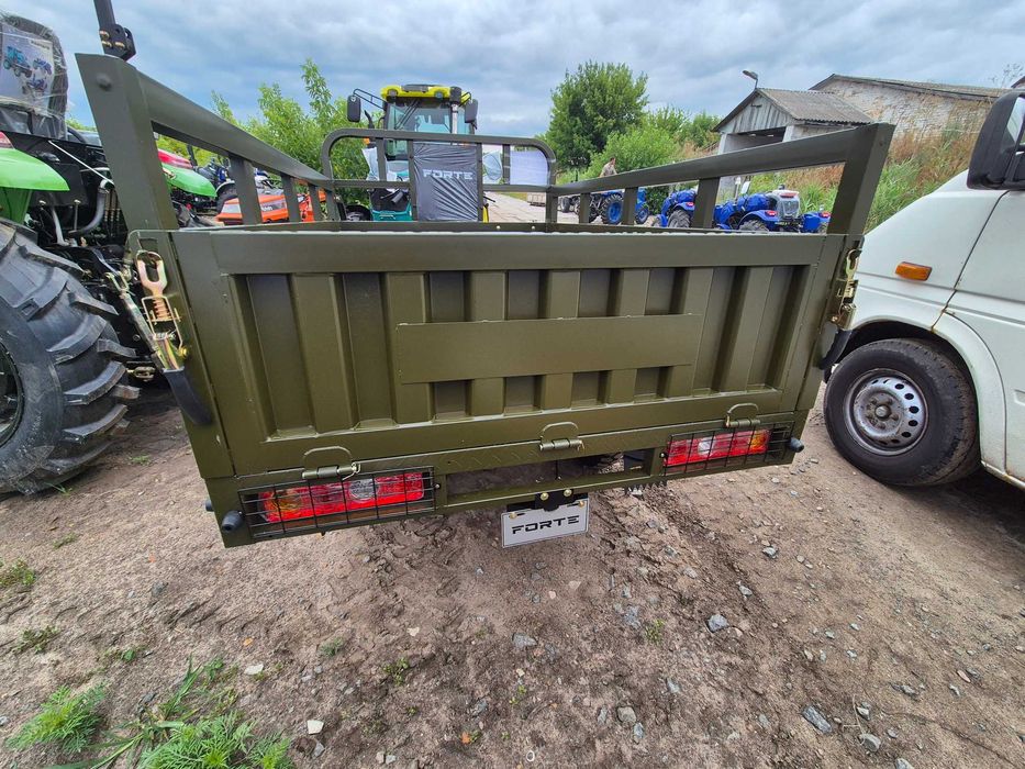 Трицикл Бензиновий Грузовой Дозер 250сс 130*200 кузов