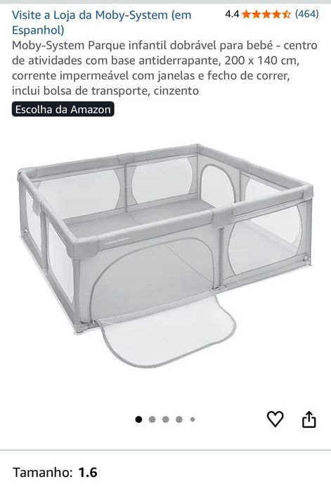 Parque infantil para bebé , 200 x 140 cm