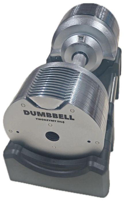 hantel regulowany 41,5kg sztangielka / hantel modułowy / regulacja