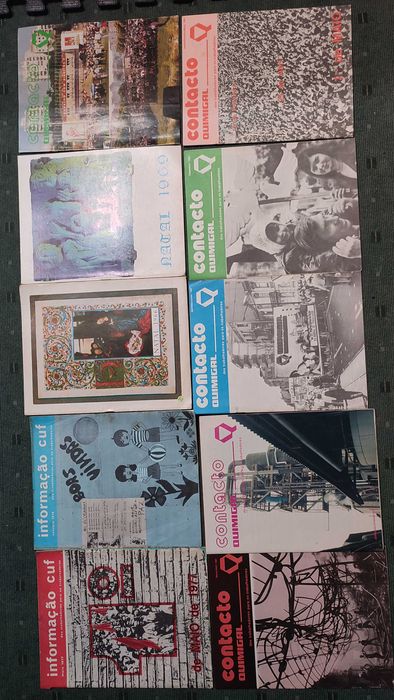 26 Revistas antigas da CUF/Quimigal
