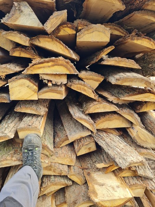 Obrzynki bukowe lub dębowe w całości 250cm