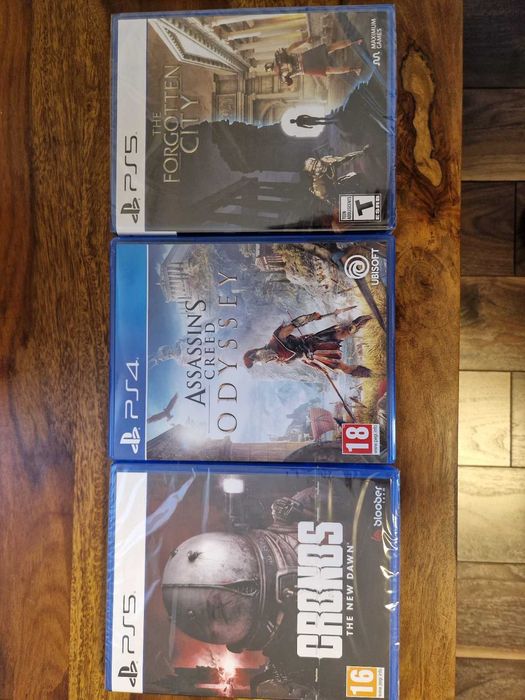 PS5, 2 pady i 7 gier