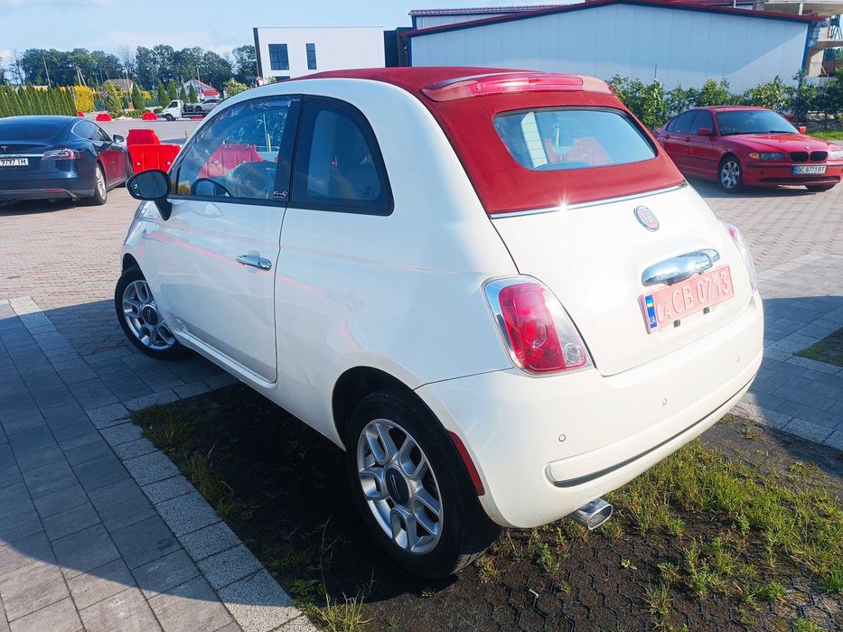 Fiat 500c  2012 р. 1.4 бензин.. Автомат.