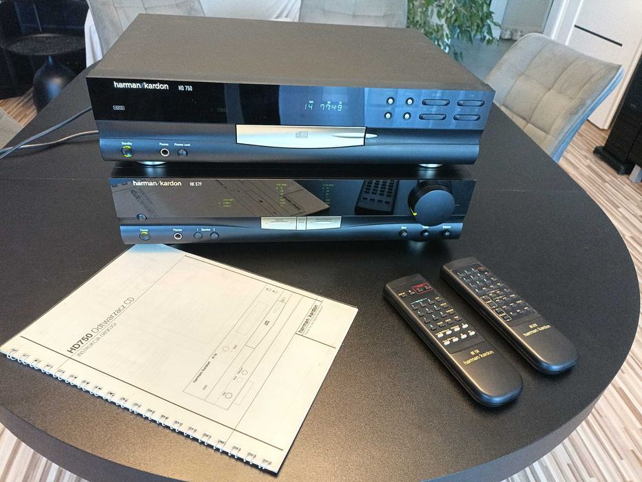 Zestaw Harman Kardon HK 670 + HD 750 – stan bardzo dobry
