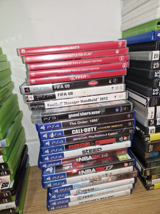 Jogos Playstation e Nintendo