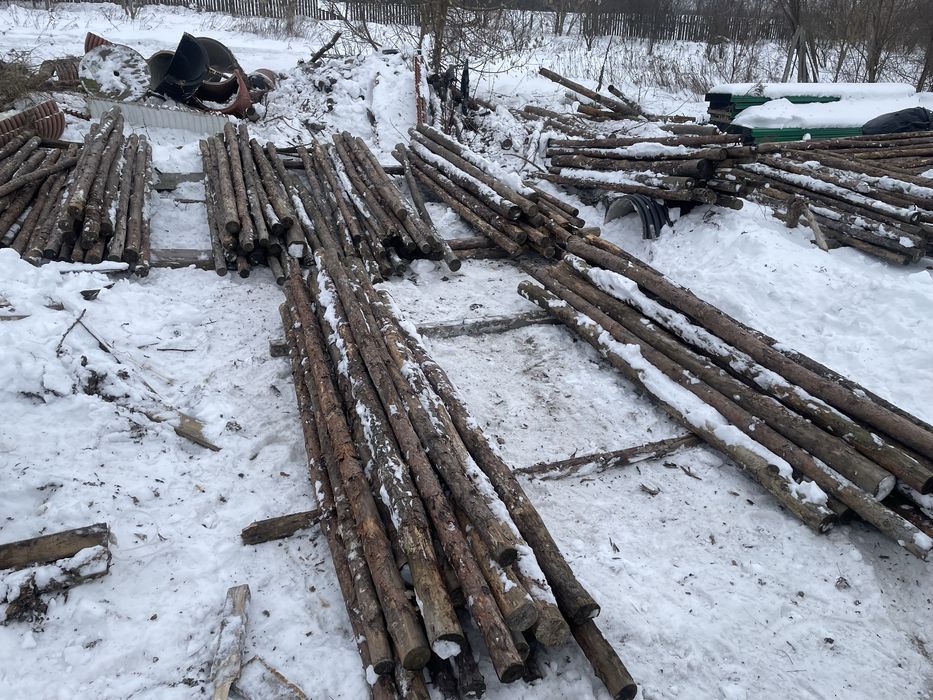 Stemple Budowlane Drewniane