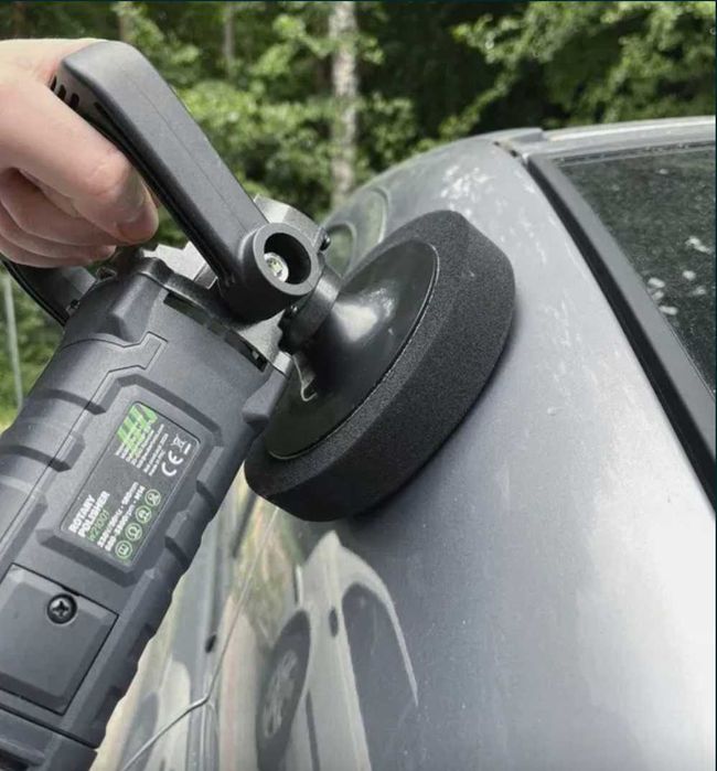 Polerka Samochodowa Rotacyjna 2300w Regulacja Obrotów + Zestaw Gąbek