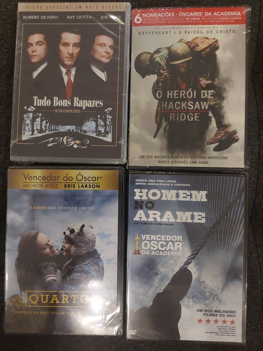 DVDs   Vários  - excelente estado
