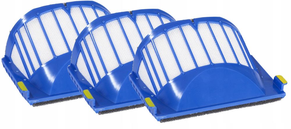 3x Filtry Zestaw do iRobot Roomba 60 * 0 * 61 * 6 * 67 * 5 * 68 * 1 *