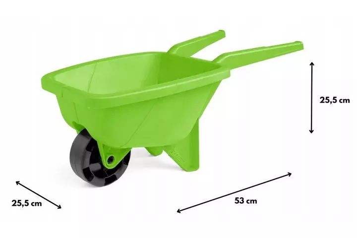 WADER Taczka do piasku zielona 74504 45049. Wader. Nowy Produkt