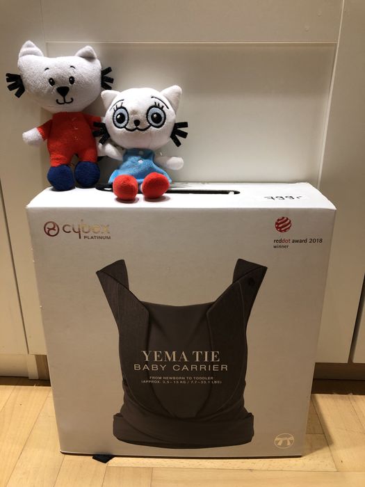 Cybex Yema Tie Nosidło Szare