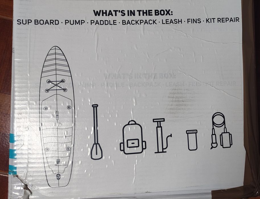 Prancha Paddle como nova