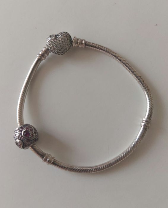 Серебро. Серебряный браслет PANDORA.