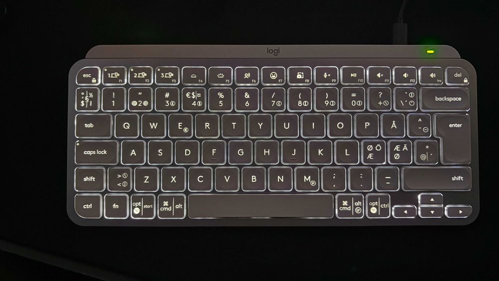 Klawiatura Logitech MX Keys Mini White (Nordic layout)