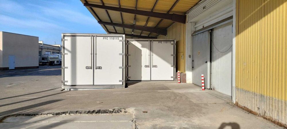 Nowość, kontener chłodnia/mroźnia 13960x3250x2860mm, 107,3m3 39europal