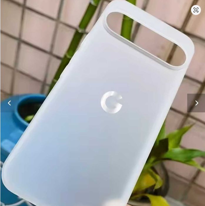 Etui case Google Pixel 10 Pro przezroczyste - twardy plastik z logo