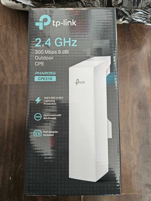 TP-Link CPE210 zewnętrzu punkt dostępowy antena 9dbi