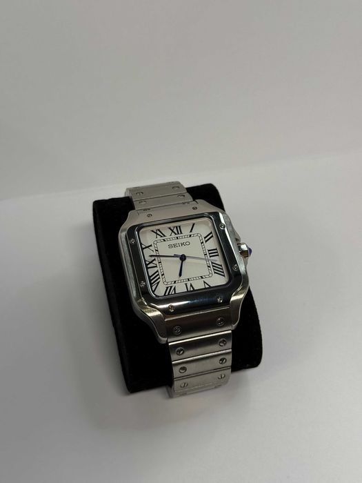 Zegarek Seiko Mod Santos Custom Watch Klasyczny