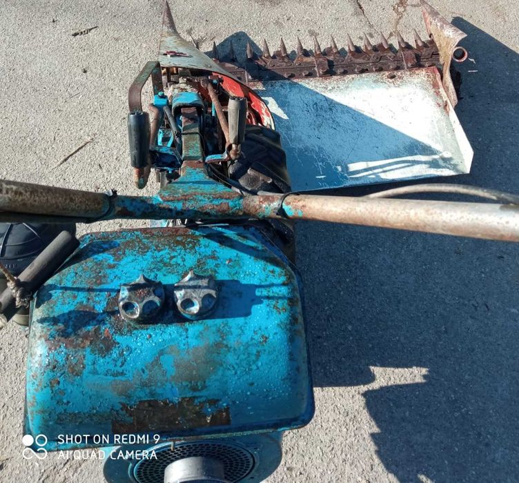 Máquina de cortar erva - pente lateral